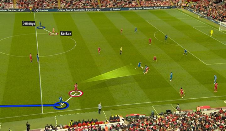 英超揭幕战, 节目的回放, 希勒对查普